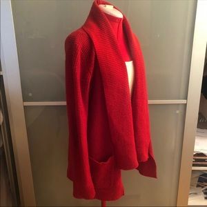 Michael KORS wool blend open cardigan